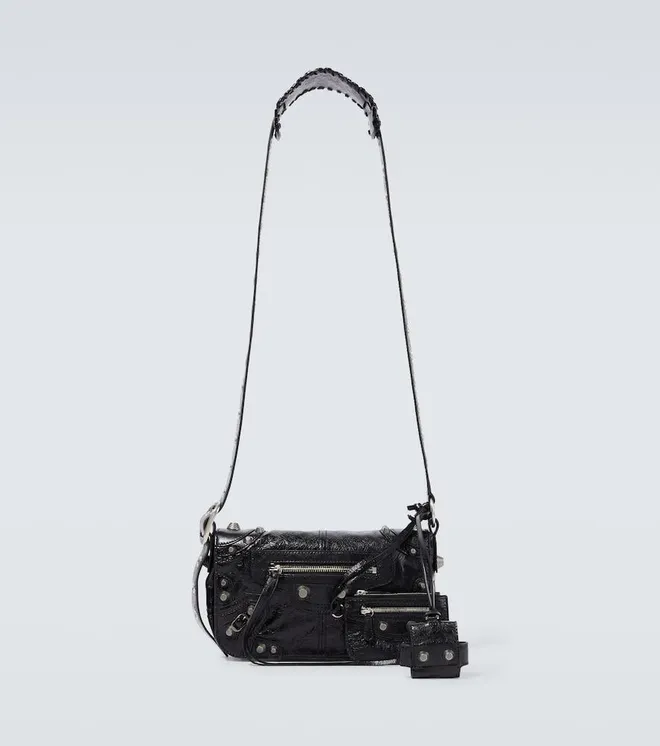 Le Cagole XS leather crossbody bag