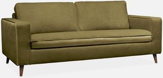 Sweeek Sof&aacute; Cama Convertible De 3 Plazas Con Colch&oacute;n De 12cm