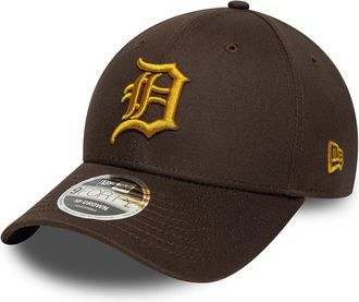 New Era Unisex Cap 9forty M-Crown Dark Brown Cotton Hat