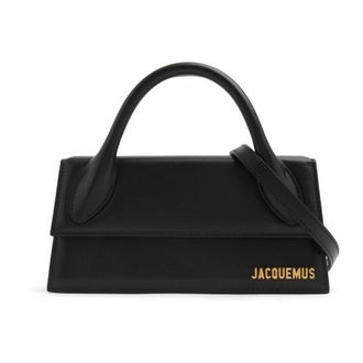 Jacquemus Le Chiquito Long - Dames - Tassen - Zwart - Maat: ONE Size Leer