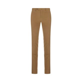 Pantaloni Torino Chinos, male, Brown, Size: 3XL Super Slim Chino
