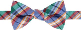 Trafalgar Store Sherwood Plaid Silk Bow Tie at Nordstrom