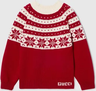 Gucci Kids - Wool Sweater, Red, Ready-to-wear
