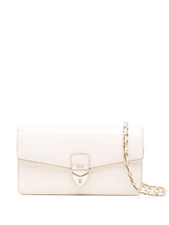 Aspinal of London Clutch Mayfair 2 - Bianco