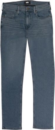 Paige Slim Straight Fit Jeans - Heren - Slim Fit Jeans - Blauw - W42 - Jeans