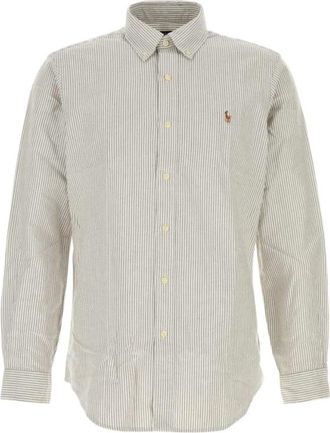 Polo Ralph Lauren Hombre, Camisas, Marr&oacute;n, Talla: XL