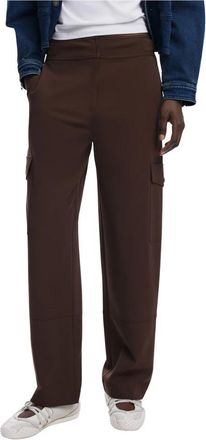Desigual Sagun Broek - Dames - Straight fit broeken - Bruin - S - Broeken