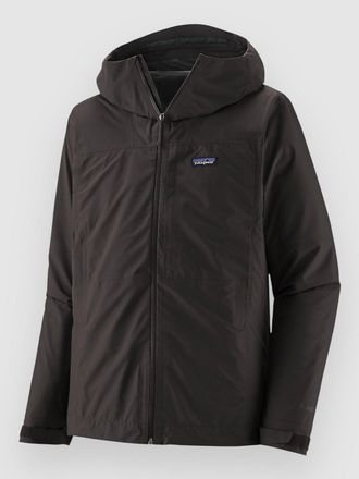 Patagonia Boulder Fork Rain Chaqueta negro