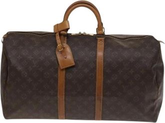 Louis Vuitton Pre-owned Weekend Bags, unisex, Brown, Size: ONE SIZE Pre-owned Keepall bag