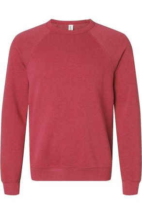 Bella + Canvas Sponge Fleece Raglan Crewneck Sweatshirt