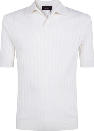 FILIPPO DE LAURENTIIS Skipper Polo Shirt - Heren - Polos - Wit - 2XL - Tops