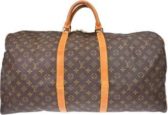 Louis Vuitton Pre-owned Weekend Bags, female, Brown, Size: ONE SIZE Pre-owned Keepall 45 Travel Bag