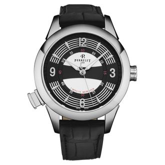 Perrelet Maestro Automatic Black Dial Mens Watch A1038/1