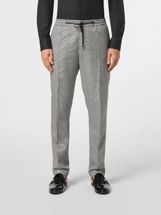 Philipp Plein Pantaloni slim fit con coulisse stampato