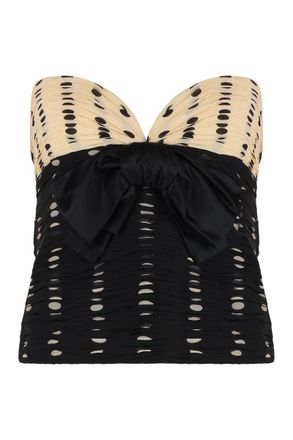 Valentino Garavani Plusdepois Print Chiffon Top