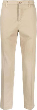 Incotex Lichtbeige Chino Broek - Heren - Chinos - Beige - 3XL - Katoen - Broeken