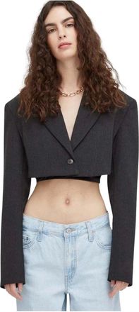 Birgitte Herskind Blazer Boxy - - Jackets - Donna - Grigio - M