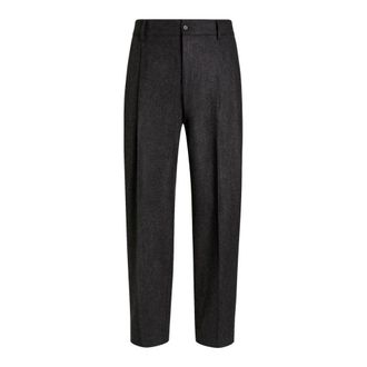 Dolce & Gabbana Pantalones de traje - Trousers - Hombre - Gris - S