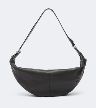 Christophe Lemaire Quiver Clip leather shoulder bag