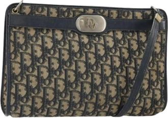 Dior Pre-owned Trotter Canvas Schoudertas - Dames - Vintage Schoudertas - Veelkleurig - ONE Size - Vintage