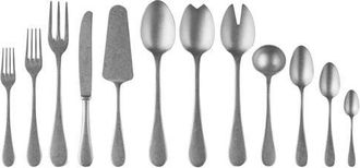 Mepra Vintage Pewter Flatware Set - 67 Pieces at Nordstrom