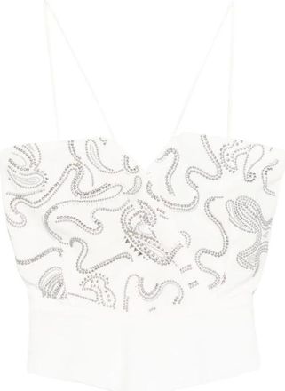 Iro Embellished Spaghetti Strap Top