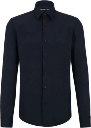 HUGO BOSS Hugo, Casual Shirts, male, Black, Size: 2XL Performance HANK-kent-C1-222 Shirt