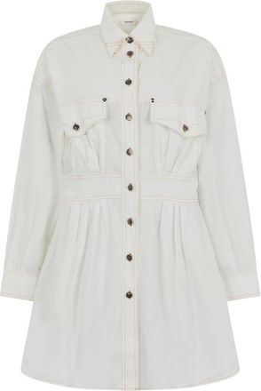 Versace Mujer, Vestidos, Blanco, Talla: S
