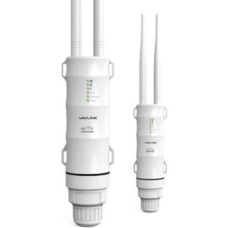 OEM Un Potente Amplificador/repetidor Wi-fi Para Exteriores Con Soporte Poe, Doble Banda 2.4+5g Y Dos Antenas Wi-fi De Largo Alcance (yh)