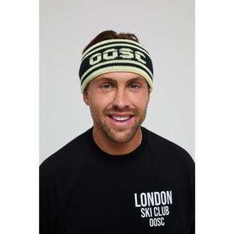 OOSC Apr&egrave;s Headband - Yellow and Black at Nordstrom