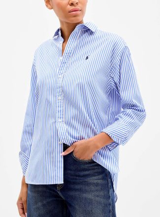 Polo Ralph Lauren Polo Shirt Ralph Lauren - Womens Pure cotton striped shirt
