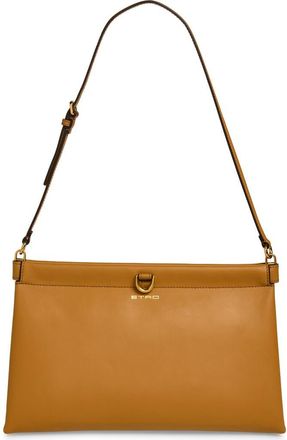 Etro Clutch Talk Leather Clutch in Ochre at Nordstrom