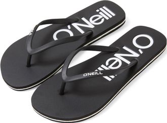 O'Neill Zehentrenner ONEILL PROFILE LOGO SANDALS, Damen, Gr. 42, schwarz, Synthetik, Schuhe Zehentrenner