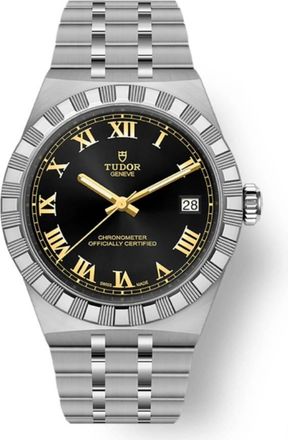 Tudor Royal Hand Wind Chronometer Black Dial Watch M2836C1A0-0101