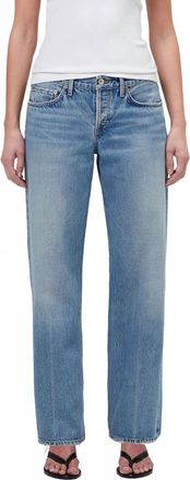 A Gold E Womens Low Rise Loose Jean In Vault