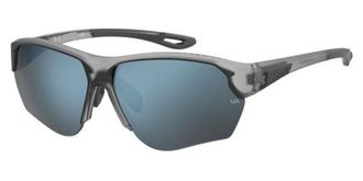 Under Armour UA COMPETE/F Asian Fit RIW/QI Mens Sunglasses Grey Size 68