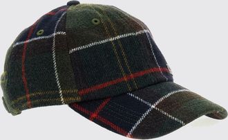 Barbour Cappello da baseball in misto lana e cotone con motivo tartan