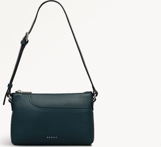 Radley London Teal Mini Ziptop East-West Shoulder Bag Pockets AW25 Radley London