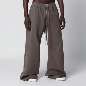 Rick Owens Pantaloni Temple Wide Pusher color fango