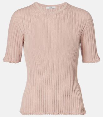 Erdem Pointelle cotton top
