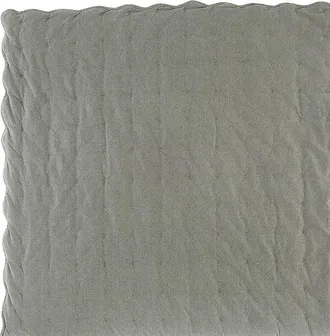 Ballard Designs Lola Scalloped Quilt - Sage, Full/Queen - Ballard Designs