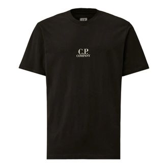 C.P. Company Hombre, Camisetas, Negro, Talla: S