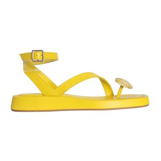 Gia Borghini Rosie 18 Sandal - - Shoes - Donna - Giallo - 37 EU