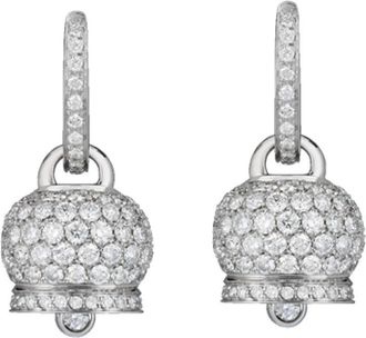 CHANTECLER Bel Oorbellen in Goud met 3-08 CT Diamant - Dames - Oorbellen - Grijs - ONE Size - Accessoires