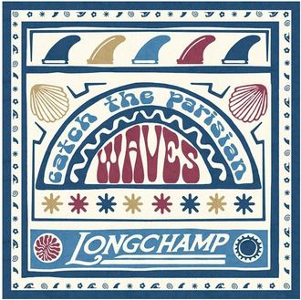 Longchamp Catch The Parisian Waves Foulard