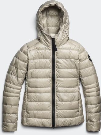 Canada Goose Manteau &agrave; capuchon Cypress Black Label (Femmes, Smokey Sage, TP)