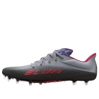 Under Armour (WMNS) Under Armour Blur Smoke MC Football Cleats Grey Black 3025123-100
