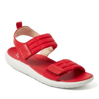 Dearfoams Womens Thea Quarter Strap Sandal