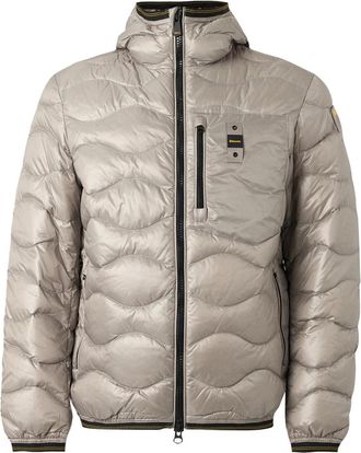 Blauer Quilted Hooded Casual Jacket