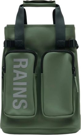 Rains Texel Tote Backpack W3 - unisex - Rugzakken - Groen - ONE Size - Polyester - Tassen